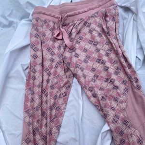 Super soft pink pajama pants!